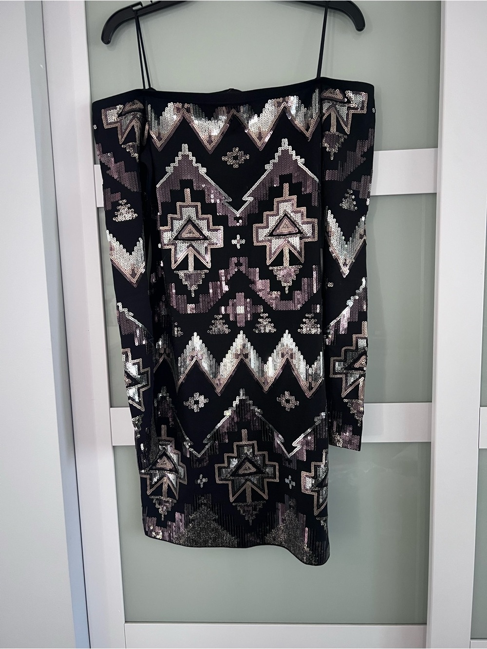 Express offshoulder bodycon mini dress size xs